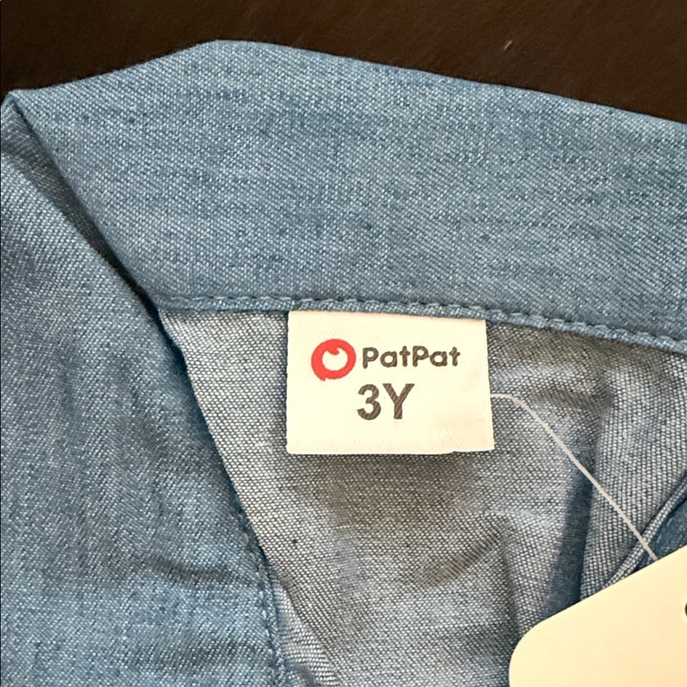 PatPat Blue Denim Dress - Picture 2 of 3